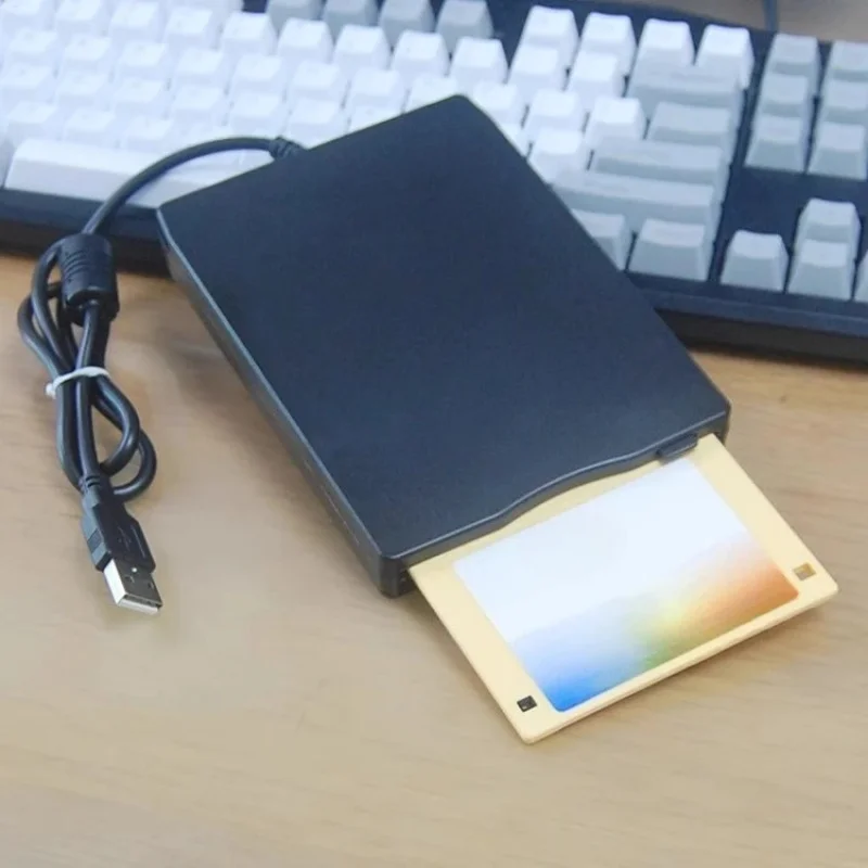 Brand New External USB Floppy Drive for FDD 3.5 Inch 1.44M Computer Disk Drive A Disk Reader