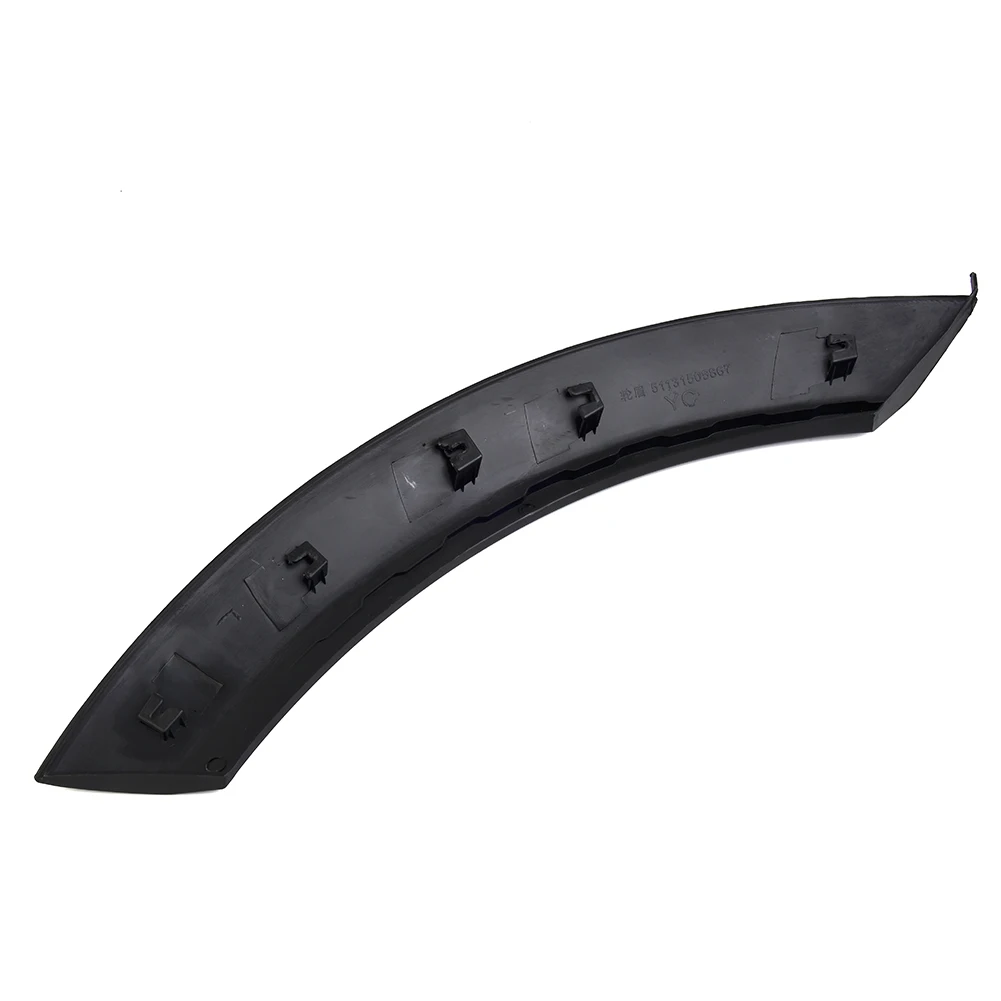

Black Car Front Wheel Fender Arch Cover Trim Left Side Protector Brand New For Mini Cooper 2002-2008 Car Wheel Fender Arch Cover