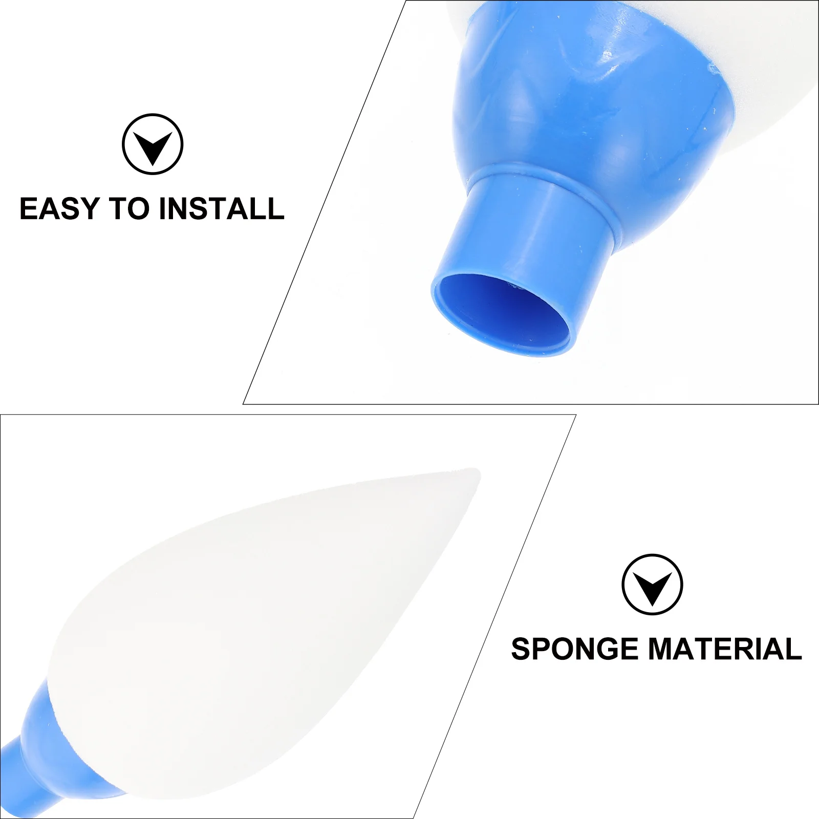 

2Pcs Water Writing Brush Head Premium Kids Adults Outdoor Park Courtyard Square Lightweight Portable Enough Pen Tips