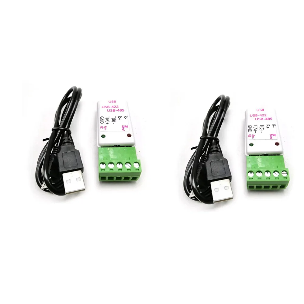 

2 шт. 2 в 1 адаптер преобразователя USB в RS422 и в RS485 с CH340T