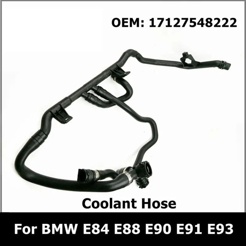 17127548222 Car Heater Return Thermostat Hose Fits For BMW E82 E84 E88 E90 E91 Parts