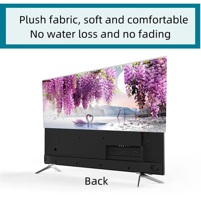 LCD TV Covers 55 /60 /70 Inch Hanging Vertical TV Dust Cover GoodTop Hight Quality Monitor Protection Living Room Decoration