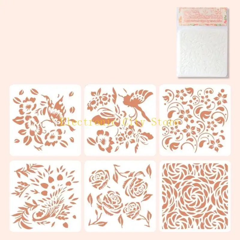 6 PCS PEINTURES PEAUX PORIRES JOURNAL DÉCORATIVE MODE DES FORCHES FORCHES HU8D