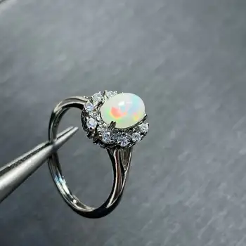 8 best sales Bague en opale de feu - №7