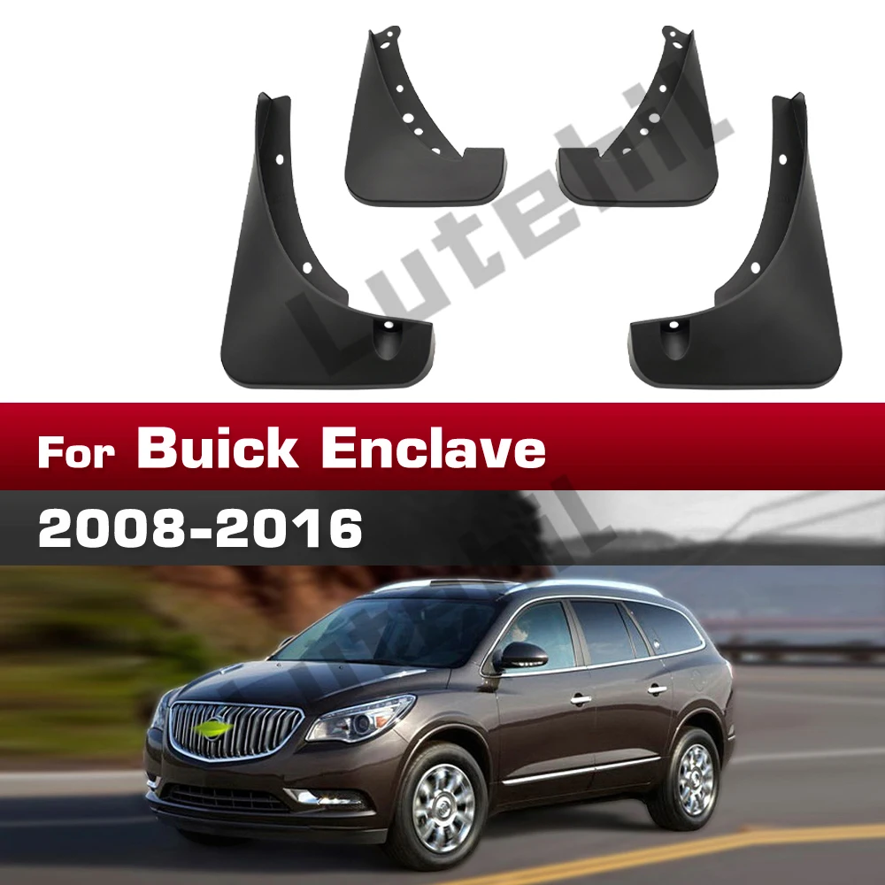 Guardabarros para Buick Enclave 2008-2016 2010 2011 2012 2013 2014 2015, Accesorios para Auto