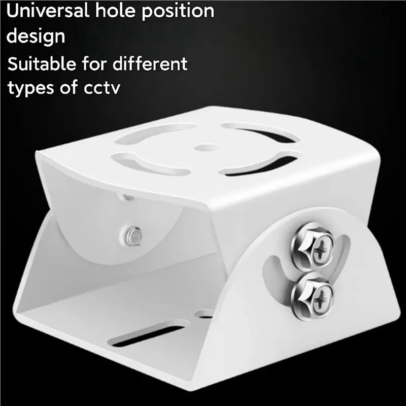 10X 2D Adjustable Security Surveillance Camera Mounting Bracket Duckbill Head Universal Joint Bracket Crossbar Adapter