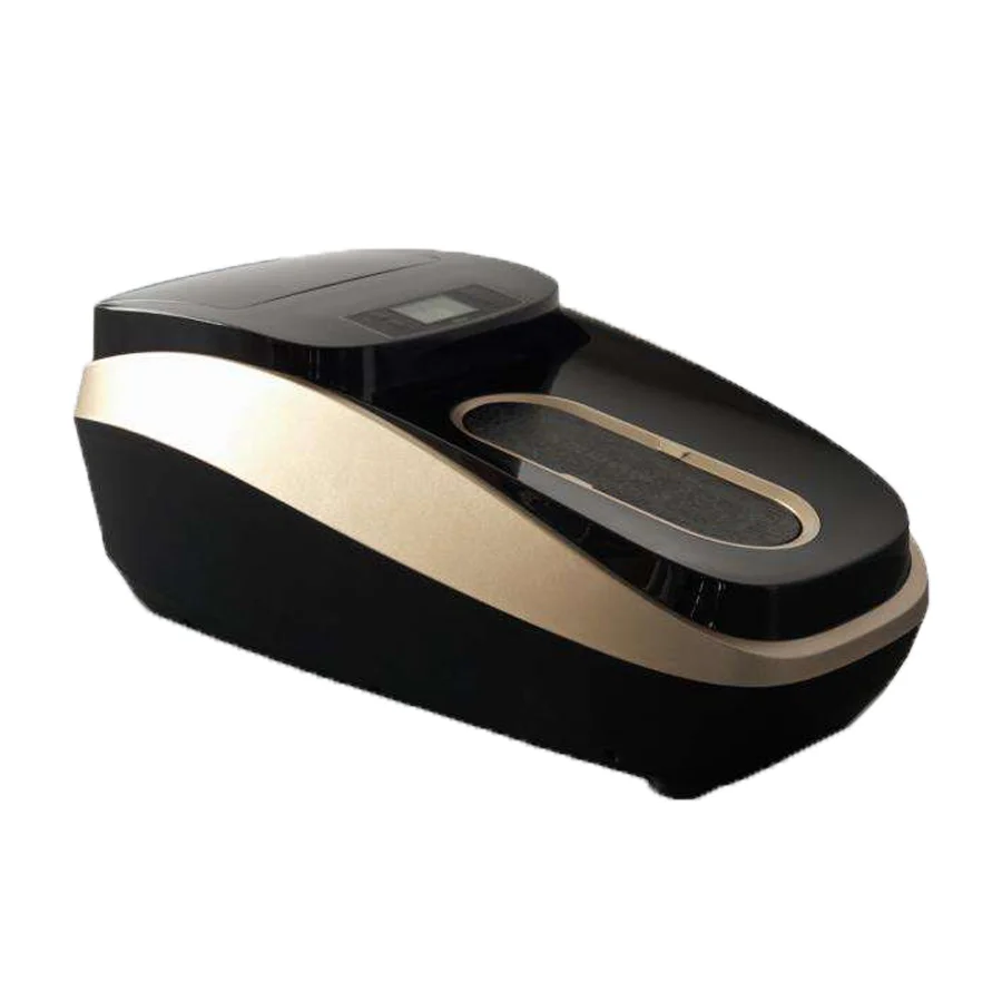 Silvery-white/ Gold/ Copper-brown Intelligent Automatic Shoe Cover Machine for Dustproof