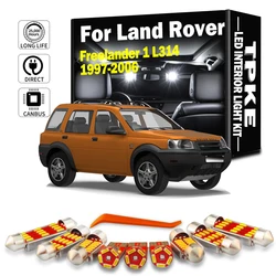 TPKE 12Pcs Car Accessories For Land Rover Freelander 1 L314 1997-2004 2005 2006 Canbus Map Reading Trunk LED Interior Light Kit