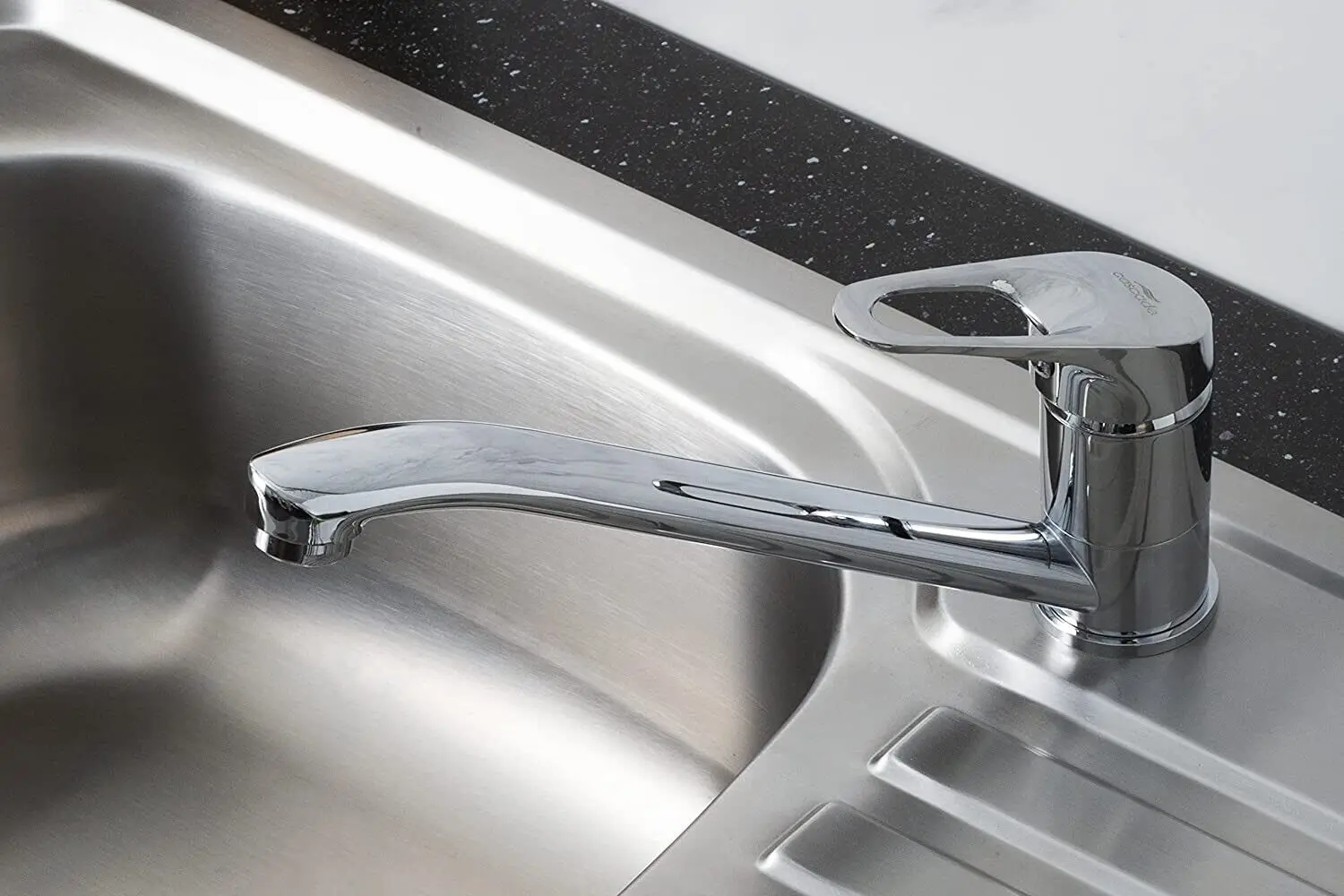 

Caravan Mixer Tap Chrome Plated Long Spout Non-Microswitched For Motorhome Camper Boat Interior Parts Accessories