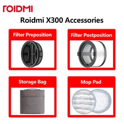 Original ROIDMI X300 Handheld Vacuum Cleaner Accessories Filter Mop Pad Storage Bag Waterproof & Dustproof