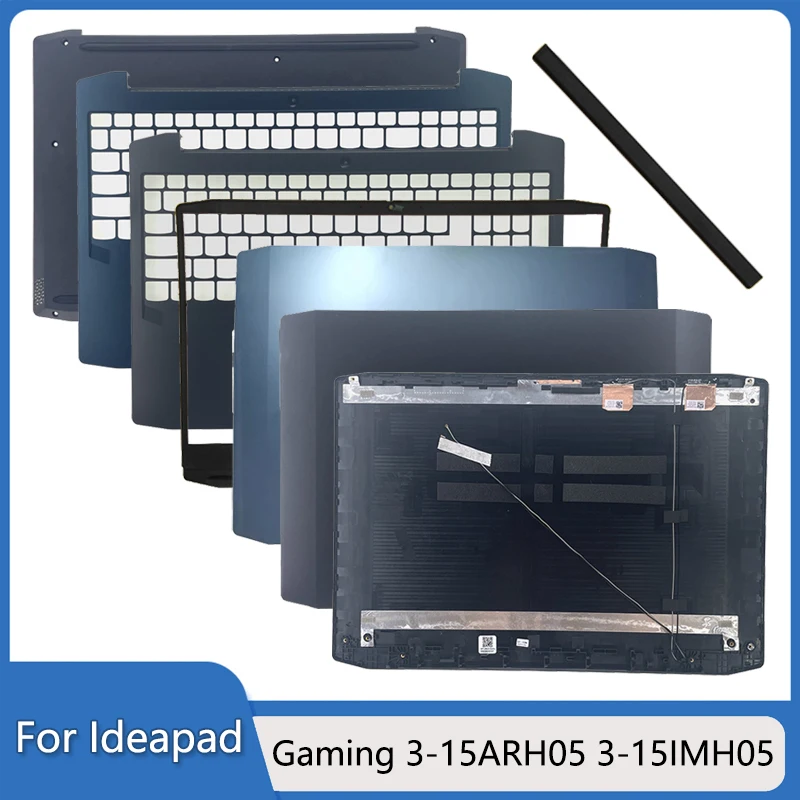 

Новинка для ноутбука Ideapad Gaming 3-15ARH05 3-15IMH05, задняя крышка с ЖК-дисплеем, корпус/передняя рамка/для корпуса, упор для рук/нижняя часть/петли