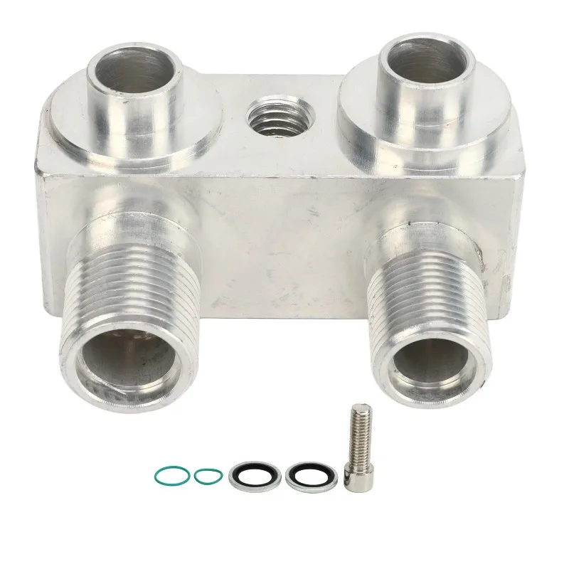 

AC Compressor Fitting Adapter - Durable, Wear-Resistant Construction with Easy Setup, Replacement Part for SX & LS1 AC Compresso
