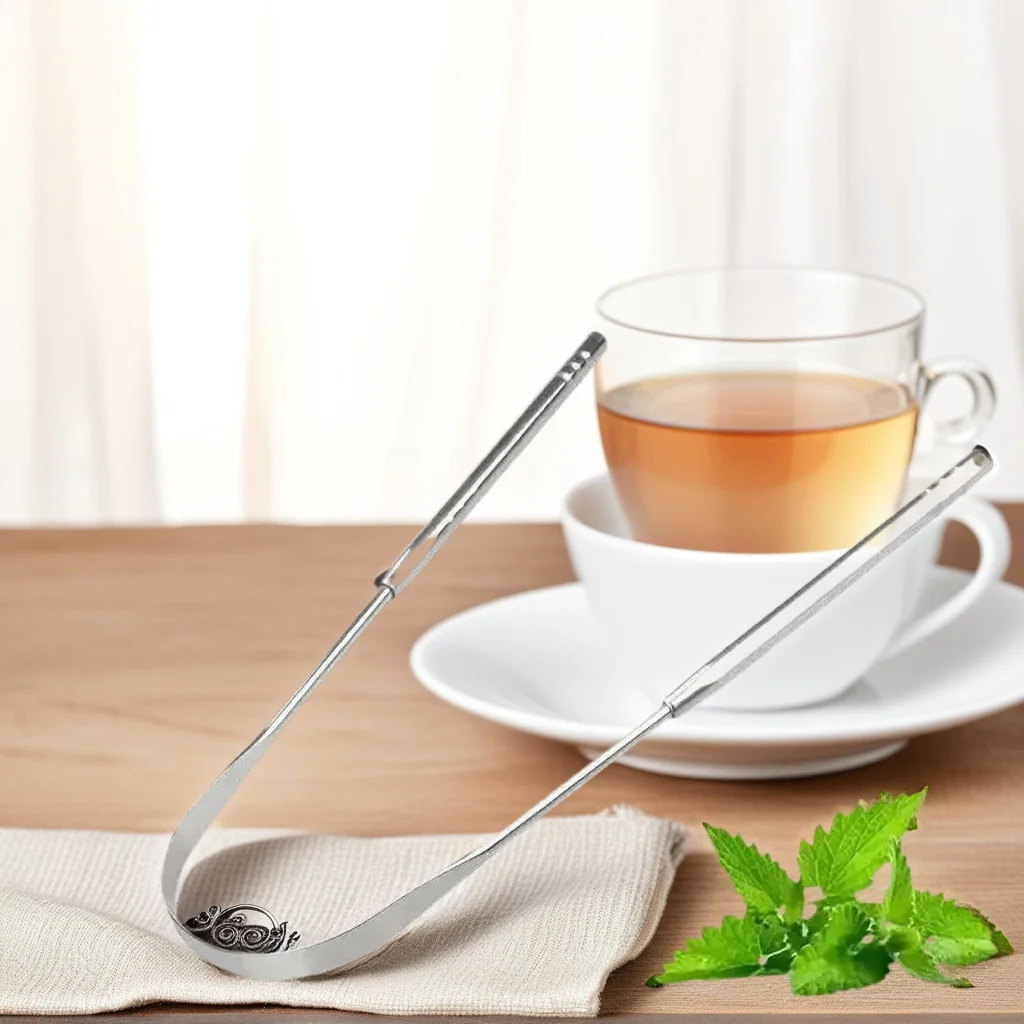 

Очистители языка стоматологического класса — антибактериальные скребки из нержавеющей стали с эргономичной ручкой и дорожным футляром