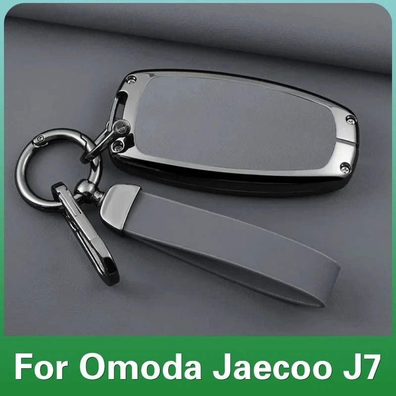 For Omoda JAECOO J7 2025 2024 Car Remote Control Key Case Keychain Accessories Garnish Trim Cover