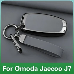 For Omoda JAECOO J7 2025 2024 Car Remote Control Key Case Keychain Accessories Garnish Trim Cover