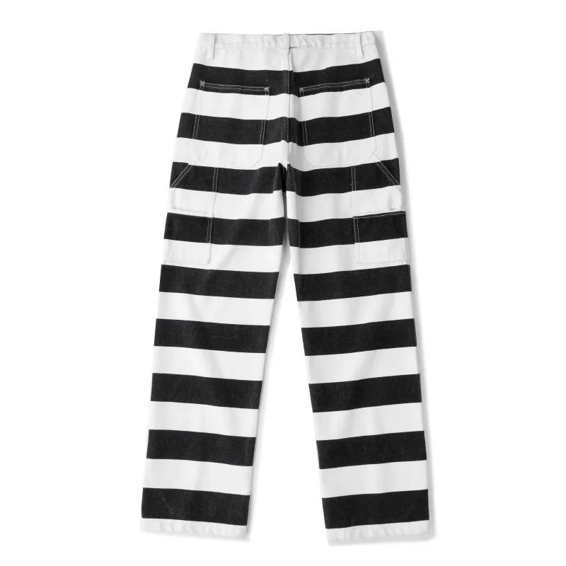 4907 16oz 100% Canva Cotton Striped Pants Men's America Casual Style Good Quality Heavyweight Motocycle Streetwear Trouser Male