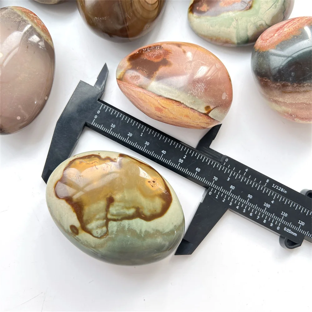 Natural Polychrome Jasper Ocean Stone Witchcraft Play Stones Decorative Collection Crystals Reiki Tumbled Gravel Healing Gifts