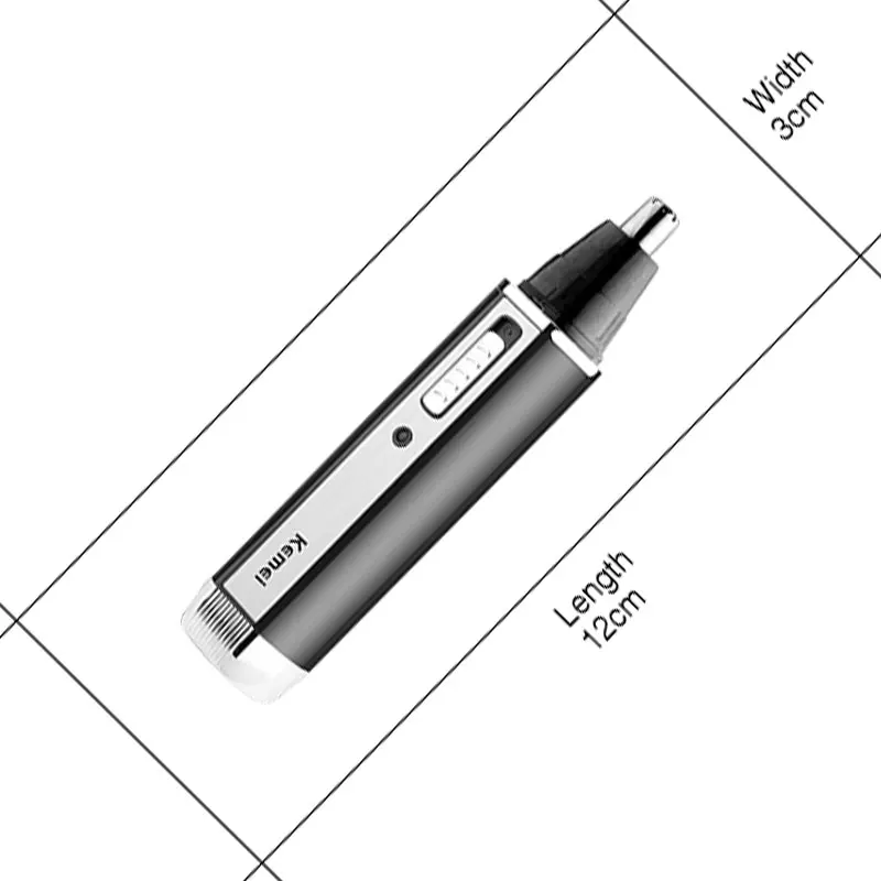 ماكينة تشذيب شعر الأنف قابلة لإعادة الشحن للرجال والوجه والجسم واللحية والحاجب ومنظف الأذن والاستمالة ومجموعة ماكينة حلاقة الشعر