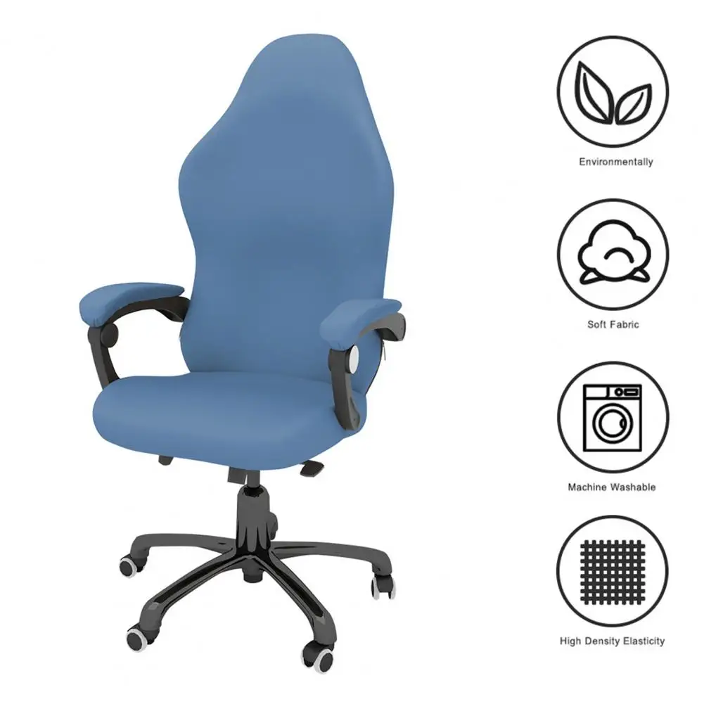 Soft Texture Chair Cover Gaming Chair Cover with Wear Resistant Moisture-absorbing Features Full Coverage for Long-lasting