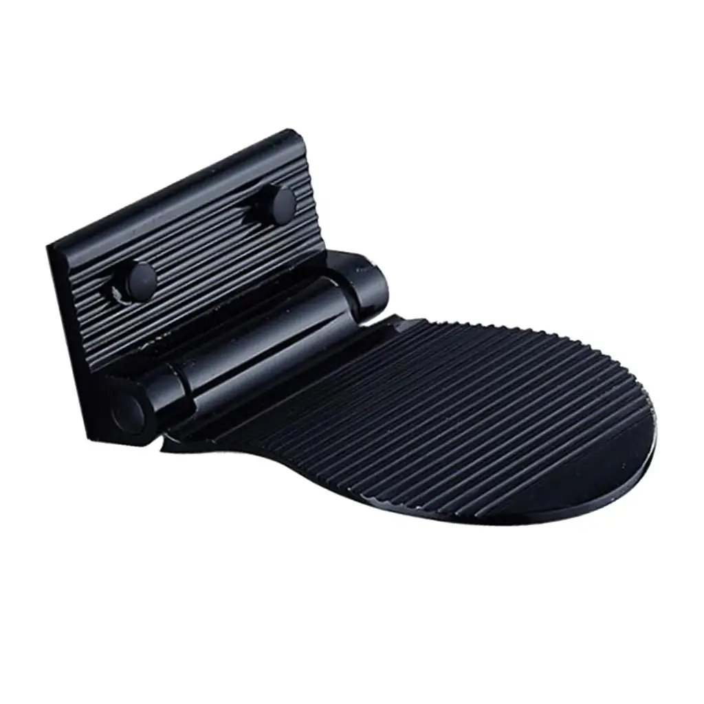 Shower Foot Rest Heavy Duty Aluminum Foldable Step Anti Slip Wall Mount Shaving Aid for Bathroom Use