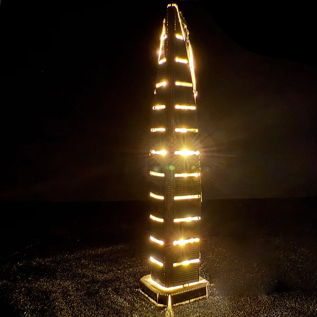 

Глобальный центр 3D металлический набор головоломок DIY лазерная резка головоломка детские игрушки-головоломки