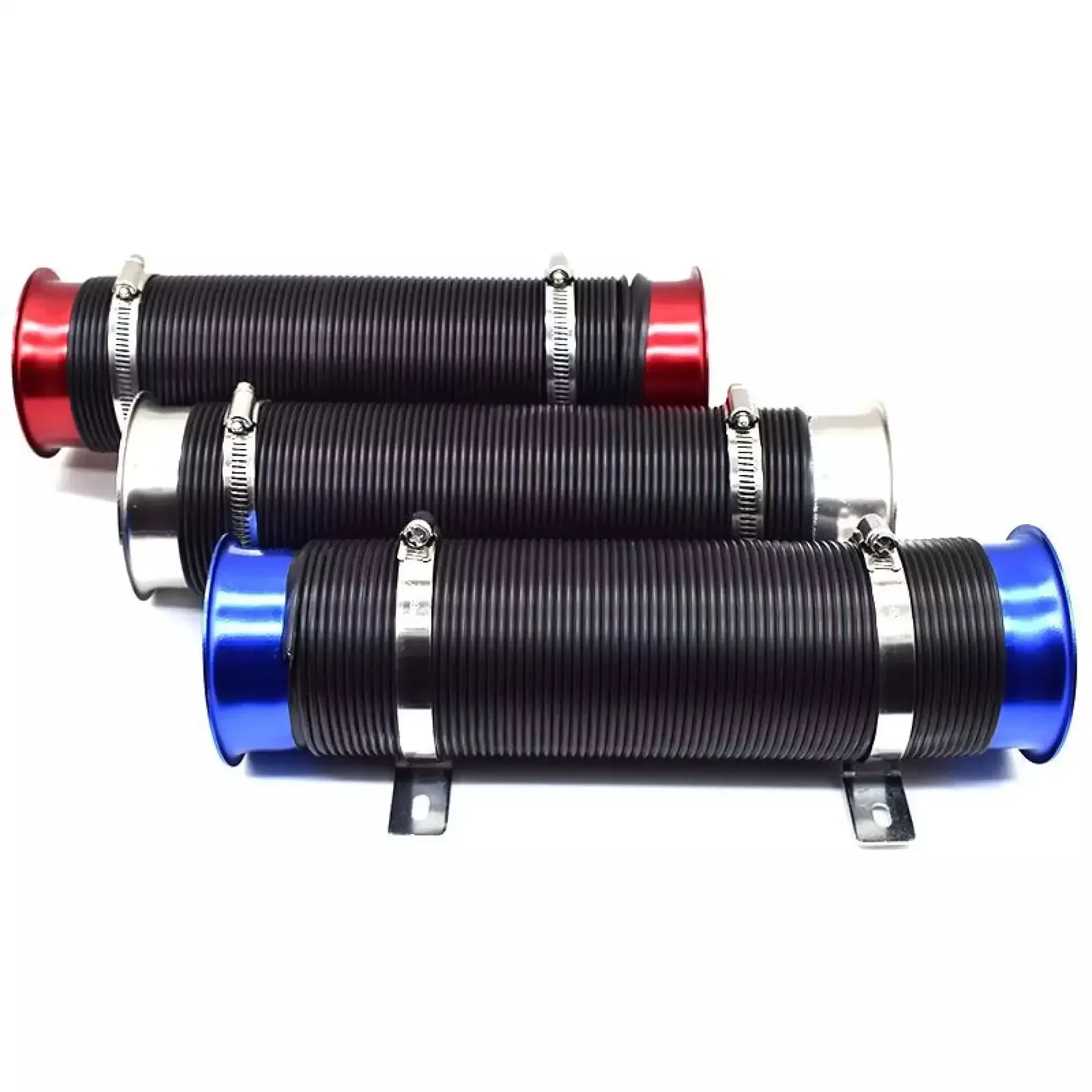 76 mm / 3 inch universele flexibele automotor koude luchtinlaatslang inlaatkanaal invoerbuis pijp met klem