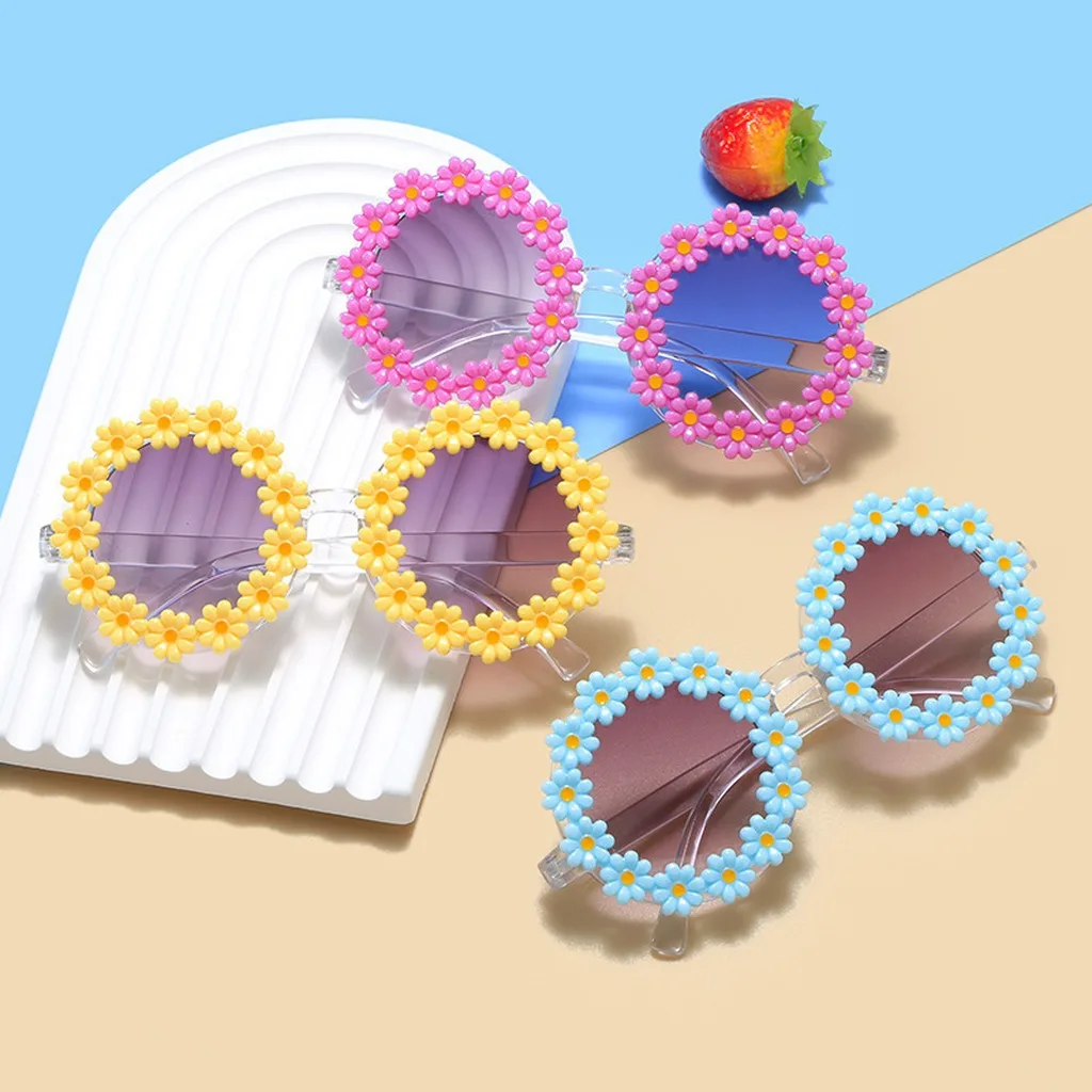 Adults Sunglasses PC Kids Sunglasses UV400 Sunglasses UV400 For Daily Going Out Stage Performance Styling Kids