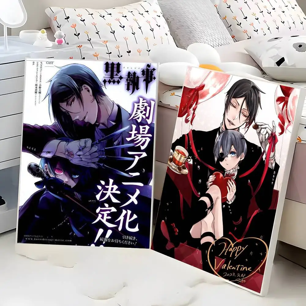 أسود B-Butler ملصق HD ديكور المنزل لزجة جدار مقاوم للماء غرفة المعيشة المنزلي بار ديكور جمالي #5