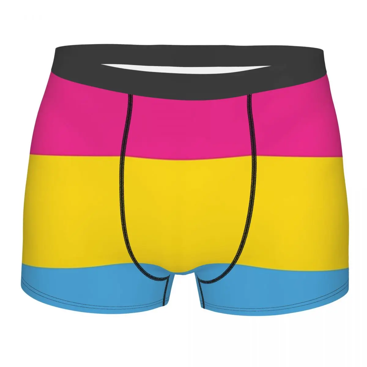 Boxer Underpants Shorts Pansexual Pride Flag Panties Men Soft Underwear for Homme Man Boyfriend Gift