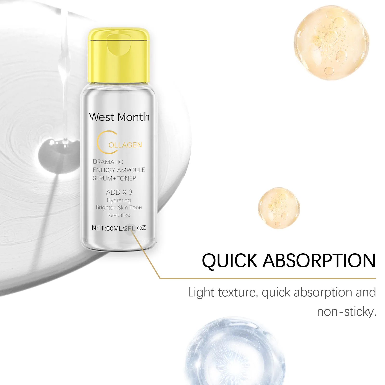 Moisturizing Face Toner Brightening Lifting Fade Fine Lines Hydrating Dry Nourishing Smoothing Revitalize Glow Korean Skin Care
