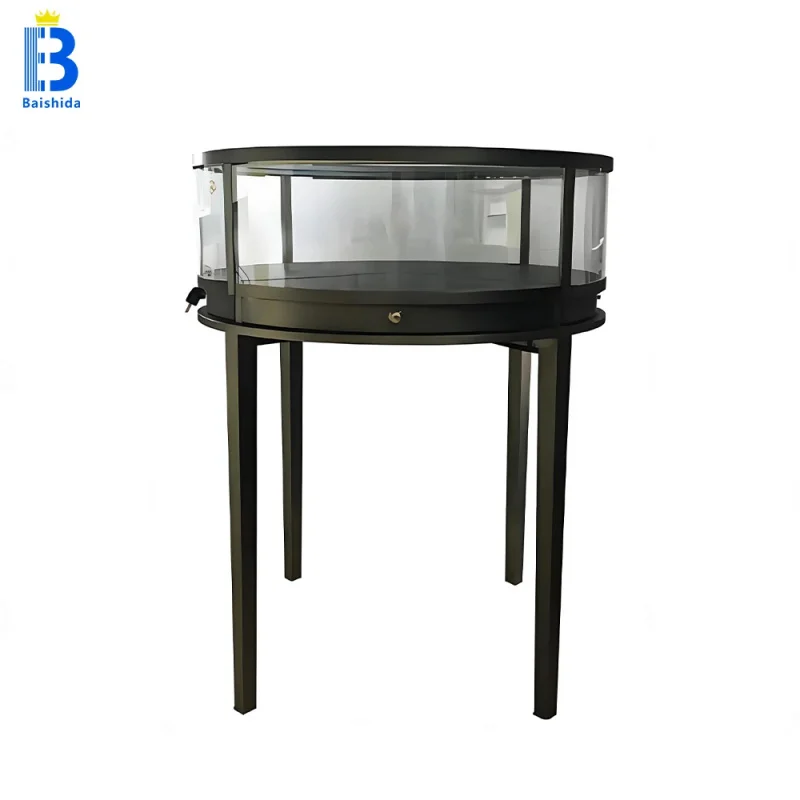 custom.Glass Counter Display Jewelry showcase Metal Jewelry Stand Displays Jewelry Shop Display