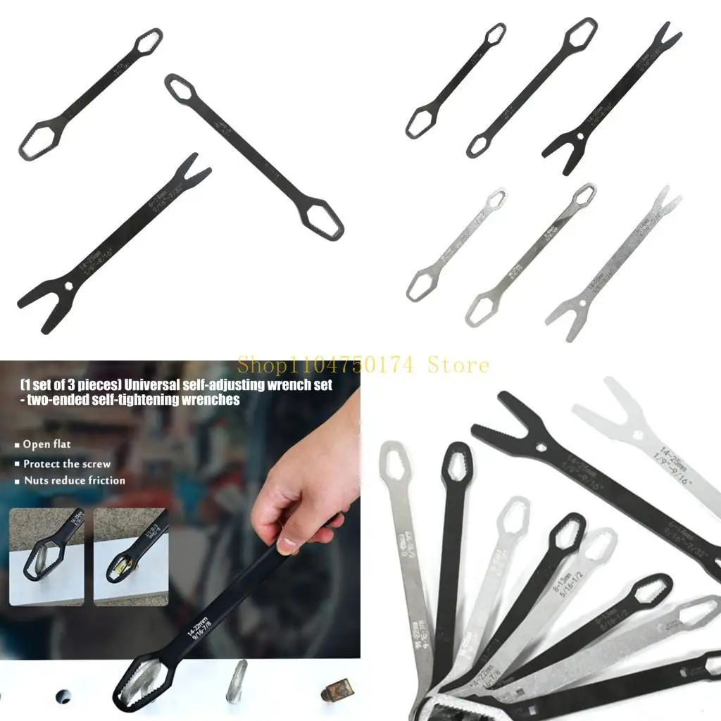 

Double Head Wrench SelfTightening Wrench For 14-22Mm/8-13Mm/14-25Mm top sale