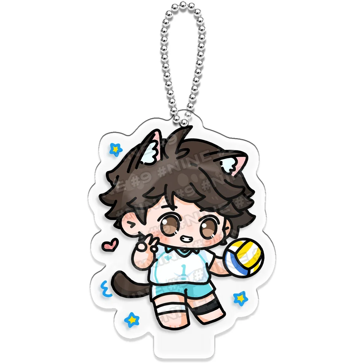 

Anime Haikyuu!! Oikawa Tooru Cosplay Acrylic Standing sign Gift Pendant Backpack Keychain Accessories Desktop Decoration