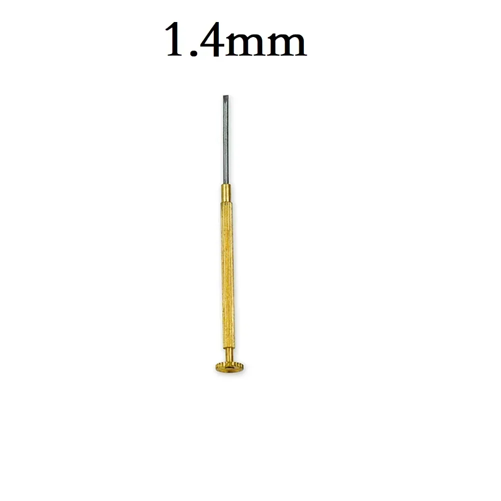 1PC Screwdrivers 1.0-1.6mm Precise Slot Screwdrivers Flat Blade For Watch Phone Repair Tool Power Tool Accessories