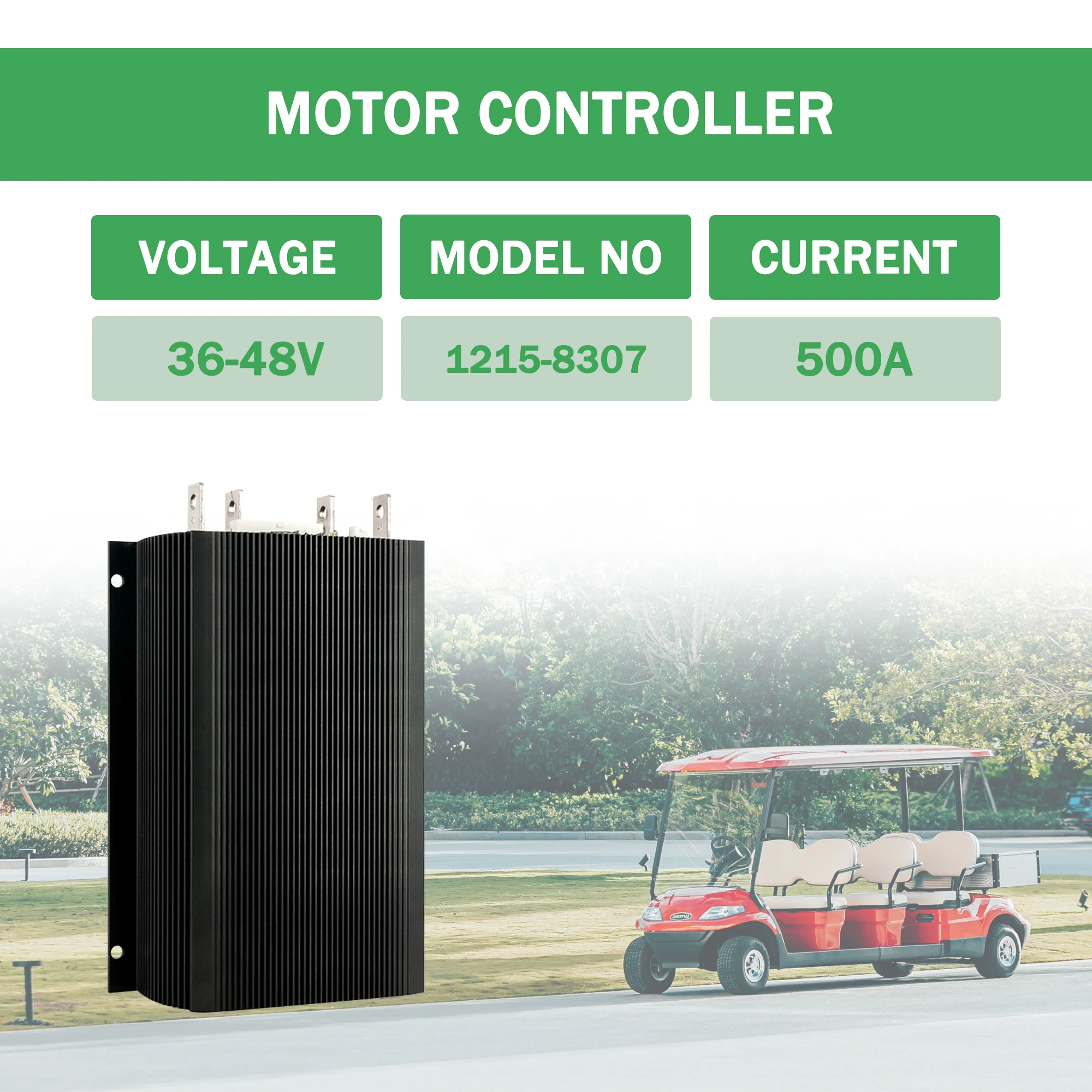 

1215-8307 48V 500A DC Motor Speed Controller for Curtis Ezgo Club Car TXT Precedent Golf Cart