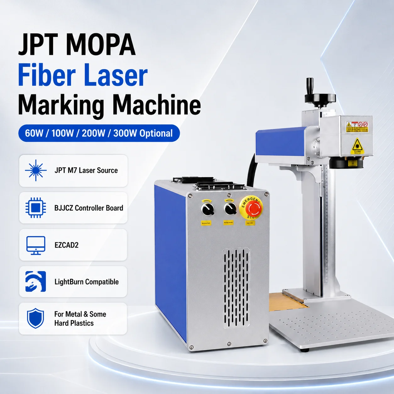 JPT M7 MOPA Vezellasergraveerm - Fiber Laser Marking Machine 100W recensie en prijs