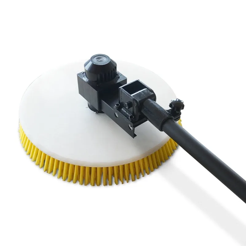

OEM Support Factory Supply Single Head Yellow Aluminum Solar Panel Cleaning Tools Equipment Cleaning Brush