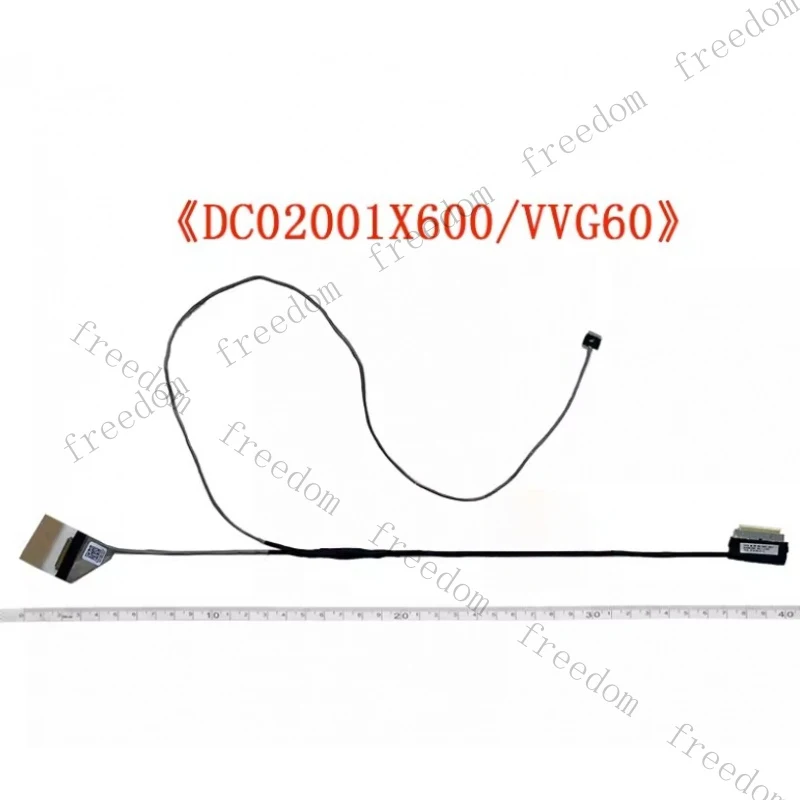 Cabo de tela HTS para Dell 14-5442 5445 P49G 5457 5448 5447 5548 DC02001X600/VVG60