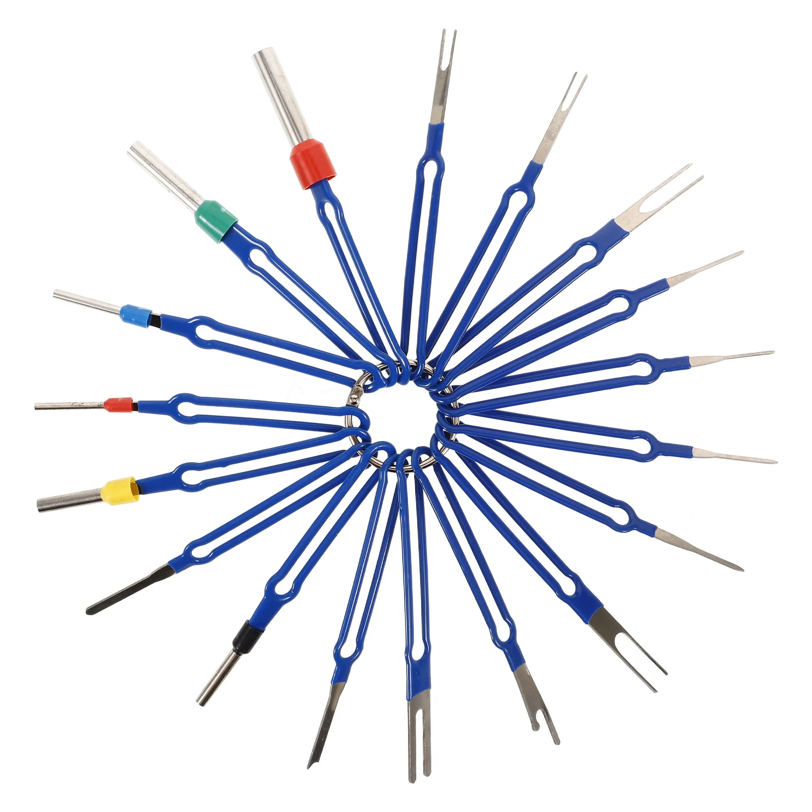 

18Pcs Professional Pin Connector Removal Tool Kit for Automotive Electrical Terminals Long Lasting Pin Connector Removal Tool