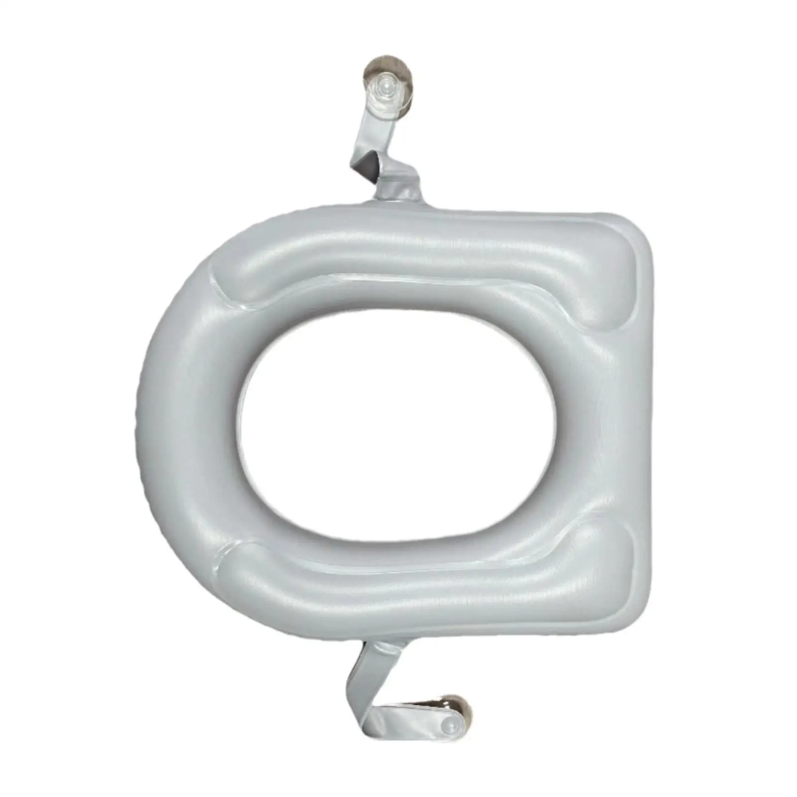 Air Inflation Raised Toilet Seat Cushion Comfortable Support PVC Material Waterproof Universal Fit for Bathroom Elderly Seniors - view 4