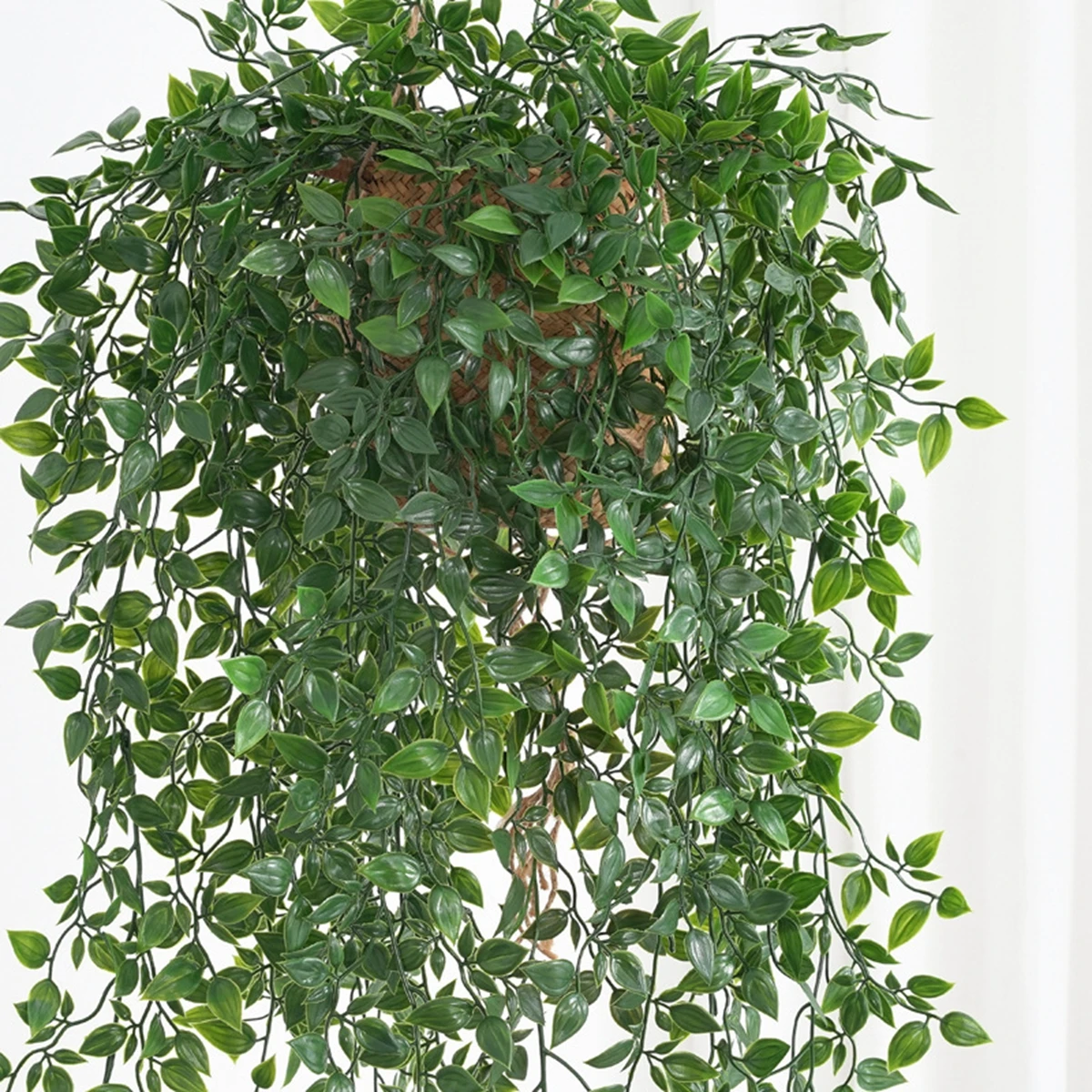 Künstliche Pflanzen Simulierte Pflanzenranken Frühlings-Hängepflanzen für Zuhause, Zimmer, Tür, Garten, Hochzeitskranz, Deko, DIY-Geschenkzubehör – Detail 5