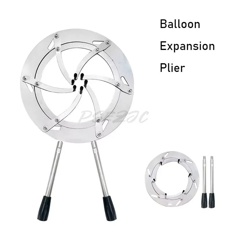 Circular Stainless Steel Balloon Expansion Pliers DIY Balloon Filling Machine for Wedding Party Bithday Gift Home Decoration