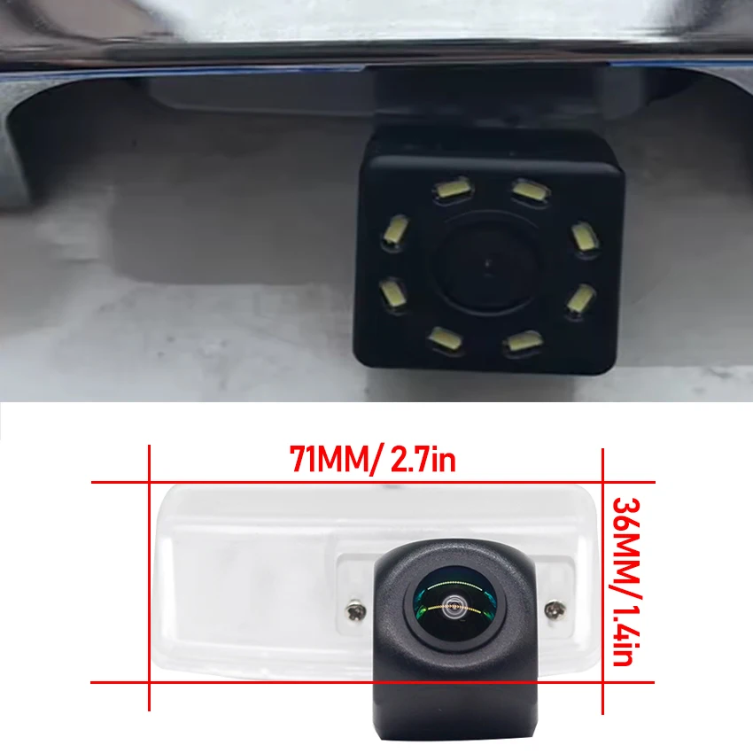 Car Rear View Camera For Toyota Crown S200 S210 2008 2009 ~2017 2018 Backup Parking Back HD CCD Waterproof CAM Accessories Kit