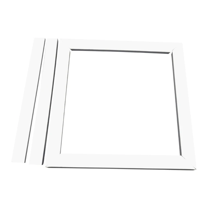 Roof Air Conditioner Opening Gasket with Adhesive Seal Material and Leveling Pad Strips for 14 x 14 Opening