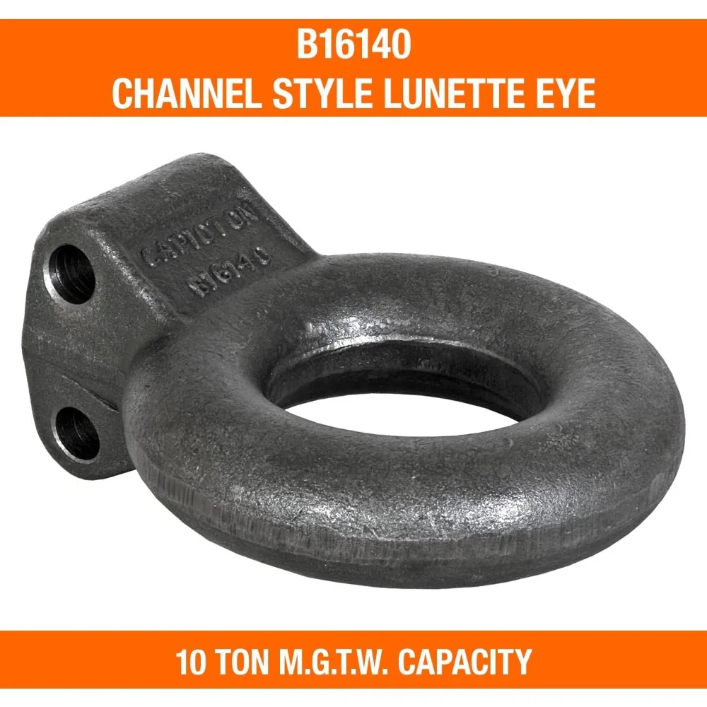 عين سحب فولاذية مزورة بمعرف 3 بوصات، سعة 10 طن، دعامة قابلة للتعديل متوافقة مع سحب شديد التحمل