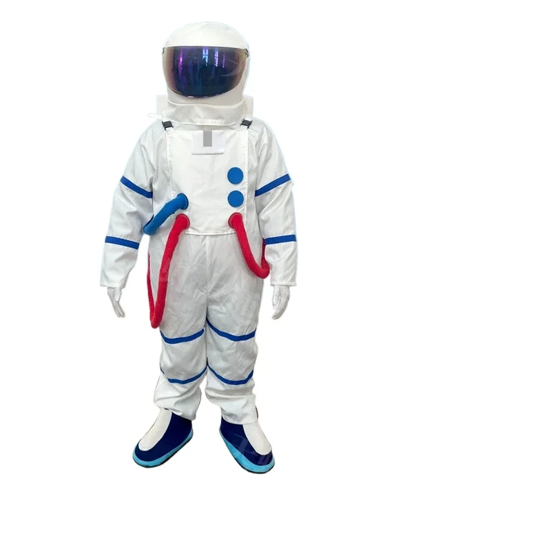 

Astronaut Space Suit Cosplay Party Costumes for Adult Children Garment Birthday Easter Outfits Carnival Helmet Full Set