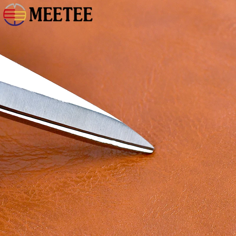 100X137cm Meetee 0.7mm Thick Faux Leather Fabric PVC Cloth for Notebook Luggage DIY HomeTextile Furniture Decorative Material