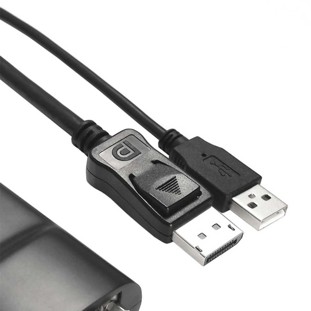 DisplayPort do DVI-D Podwójny adapter łączący 2560X1600 DP do podwójnego łącznika DVI-D Aktywny adapter kablowy DP 1.2 do DVI