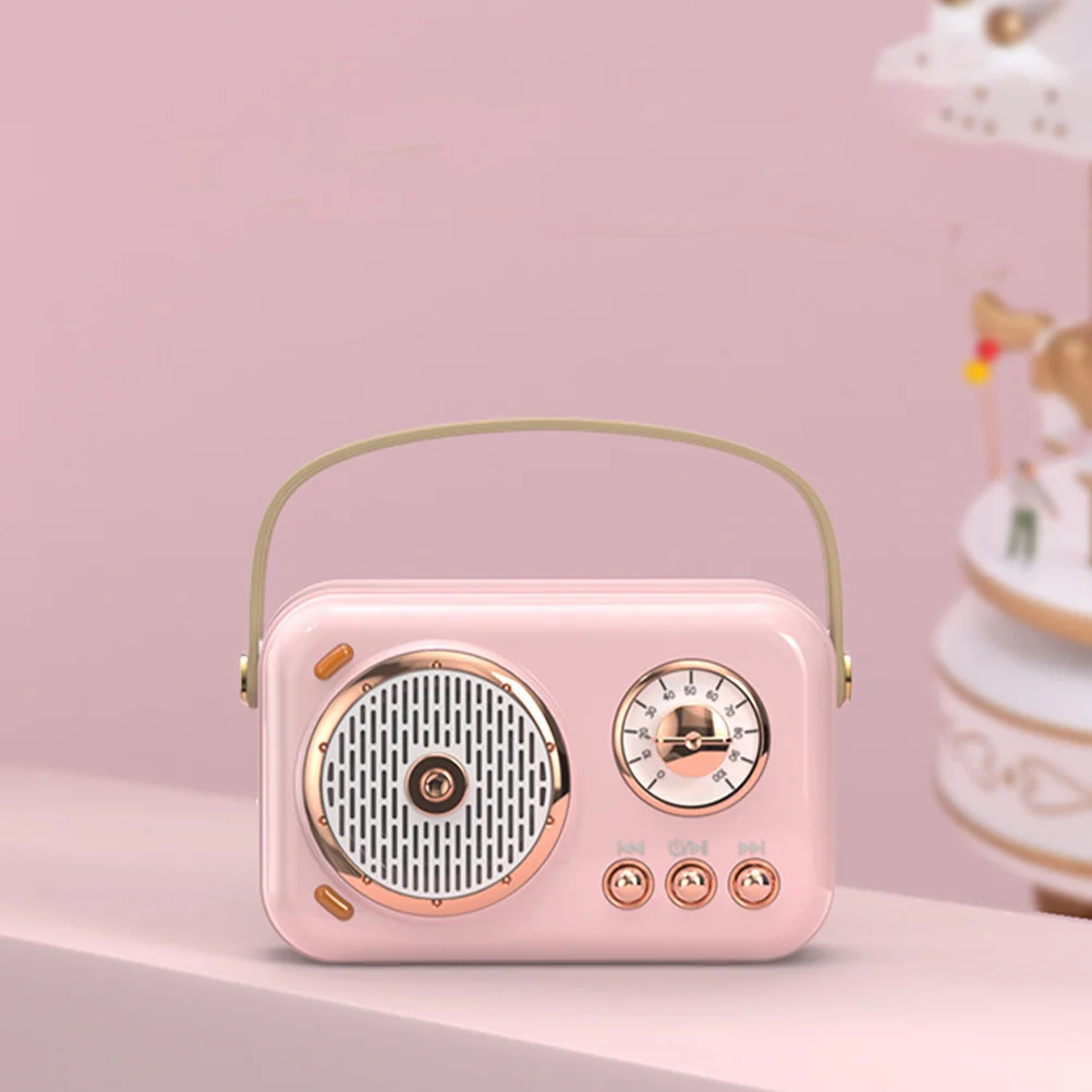 

Portable Speaker Mini Wireless Microphone Metal Voice Recording Smartphone Loudspeaker Desktop Music Box Phone
