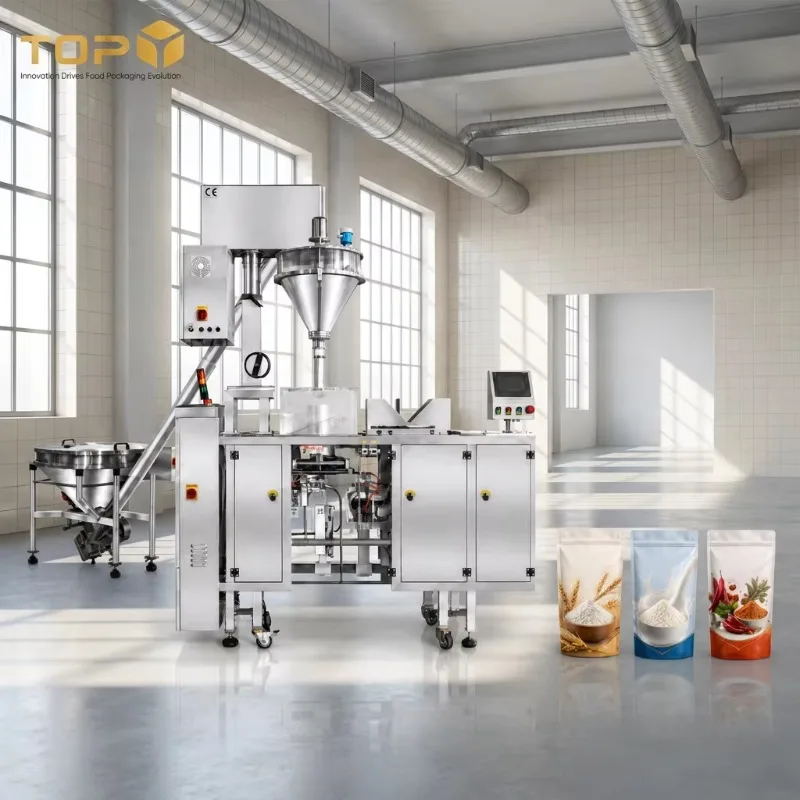 Industrial Automatic Powder Packing Machine | Multi-function Bagging & Packaging Equipment for Detergent, Flour, Spice